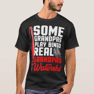 Vissa farfars Play Bingo Real Grandpas Waterski Pr T Shirt