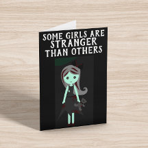 VISSA FLICKOR ÄR STRANGARE ÄN ANDRA BIRTHDAY GOTH