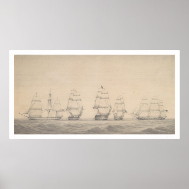 Vissa Fraktaser av U.S. Pacific Squadron (1346) Poster (Framsidan)