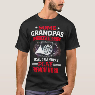 Vissa Grandpas Play Bingo Real Grandpas Play Frans T Shirt