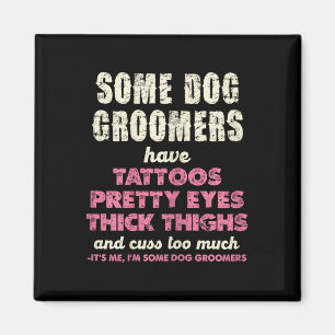 Vissa Hund har tatueringar på Söt Ögon Magnet