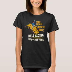 Vissa idrotter leker med Bollar Bulls krav T Shirt