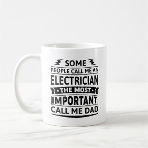 Vissa kallar mig en elproducent kaffemugg