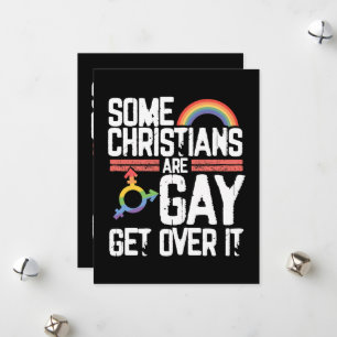 Vissa kristna är homosexuella, kom över det Julkort