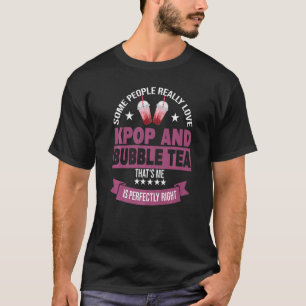 vissa människor älskar verkligen kpop och bubbel-t t shirt