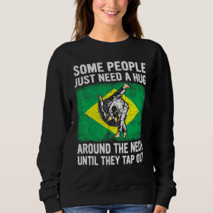 Vissa människor behöver bara en kram Tryck Ut Bjj T Shirt