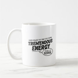 Vissa människor förbrukar enorm energi kaffemugg