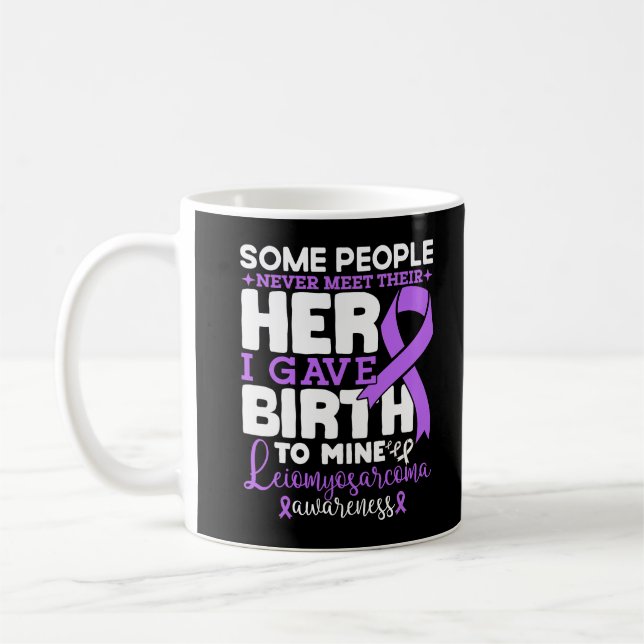 Vissa människor möter aldrig sin hjälte Leiomyosar Kaffemugg (Vänster)