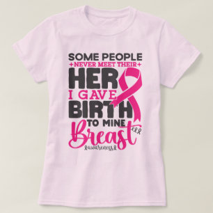 Vissa människor träffar aldrig Bröstcancer medvete T Shirt