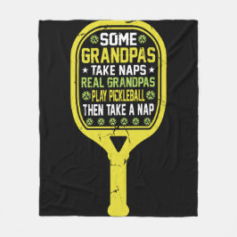 Vissa morbröder tar kranar. Riktiga morpas-spel Fleecefilt