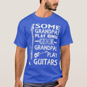 Vissa morfar spelar Bingo Coola Grandpas spelar Gu T Shirt