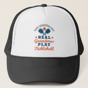 Vissa mormas Sticka Real Grandmas Play Pickleball Keps