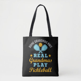 Vissa mormas Sticka Real Grandmas Play Pickleball Tygkasse