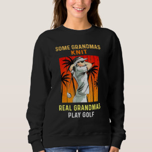 Vissa mormas Sticka Real Grandmas spelar Golfs Spo T Shirt