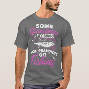 Vissa mormor spelar Bingo coola Grandmas fiskar T Shirt
