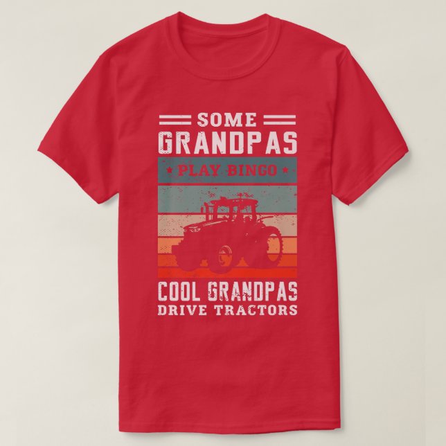 Vissa morpas spelar upp bingo coola-farpas t shirt (Design framsida)