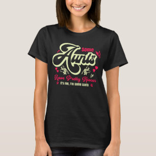 Vissa Moster har Söt Nieces Butterfly Heart T Shirt