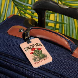 Vissa saker är bättre att låta vara Cactus Introve Bagagebricka