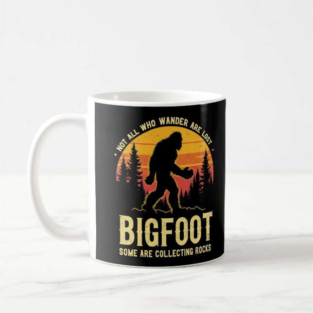 Vissa samlar in Sten geolog Rockhounding B Kaffemugg (Vänster)