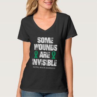Vissa sår är osynliga Medvetenheten om psykisk häl T Shirt
