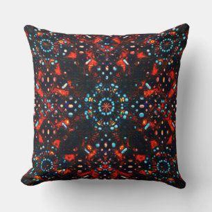 Vissa stenar i bränt läder är hur det ser ut kudde