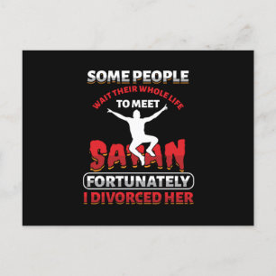 Vissa väntar på sin Roligt i hela livet. Vykort