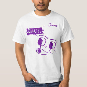 Visslande seriefigur Anpassningsbara herr T Shirt