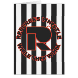 Visslingstunder som du fungerar hälsningskort