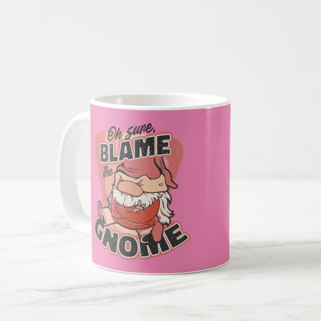 Visst, Blame, Gnome Kaffemugg (Framsida vänster)