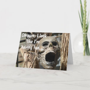 Visst, jag ser ut att ha Roligt...Personlig Kort