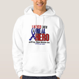 Visste aldrig en brorsdotter för hjälte 2 (stöt hoodie