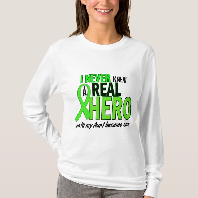 Visste aldrig en GRÖN LIMEFRUKT för hjälte 2 T-shirt (Framsida)