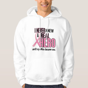Visste aldrig en verklig hjälteMAMMA (bröstcance Hoodie