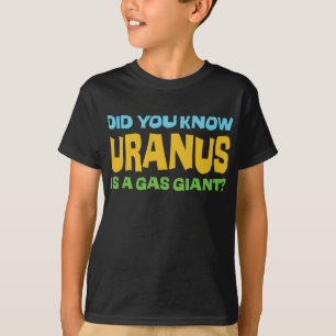 Visste du att Uranus är en gasjätte? - Fart Humor Tröja