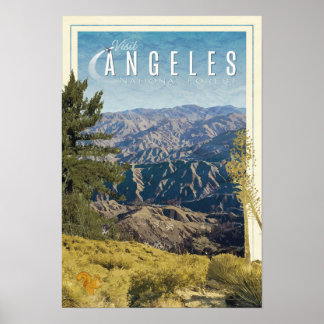 Vist Angeles National Forest Poster