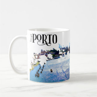 Vista do rio Douro porto portugal Kaffemugg