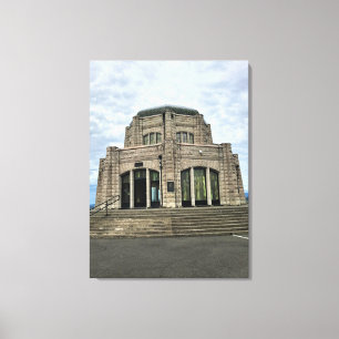 Vista House, Columbia River Gorge, Oregon Canvastryck