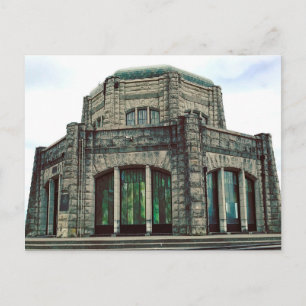Vista House, Columbia River Gorge, Oregon Vykort