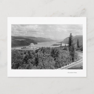 Vista House & Krona Point on Columbia River Vykort