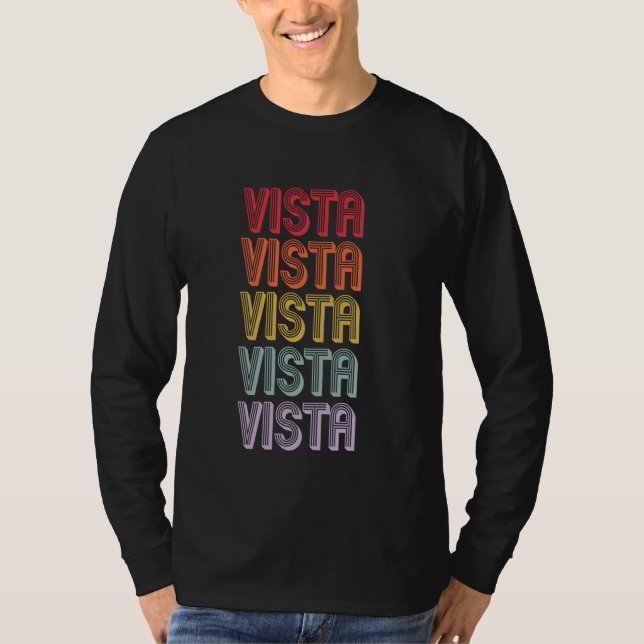 Vista T Shirt (Framsida)