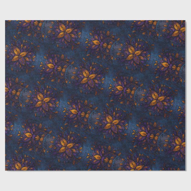 Vistade ekosystem - Mythic Blue Presentpapper (Platt)