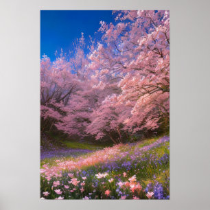 Vistare för Blommar Paradise Poster