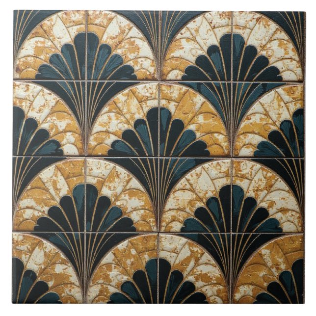 Vistare för en Bygone Era Kakelplatta (Framsidan)