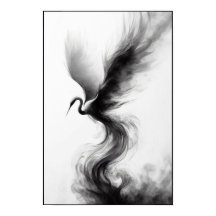 Vistare för en rökig kranAbstrakt