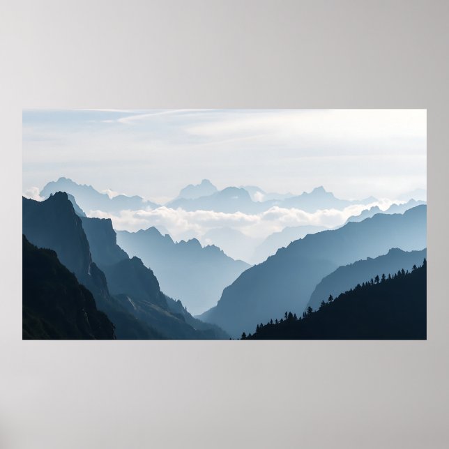 Vistare för Fogbundet toppar Poster (Framsidan)