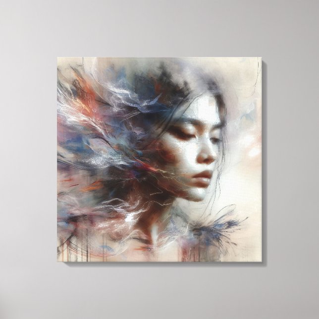 Vistare för serenity: En vision av Grace Canvastryck (Framsida)