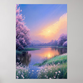 Vistare för tyst kvällstid poster