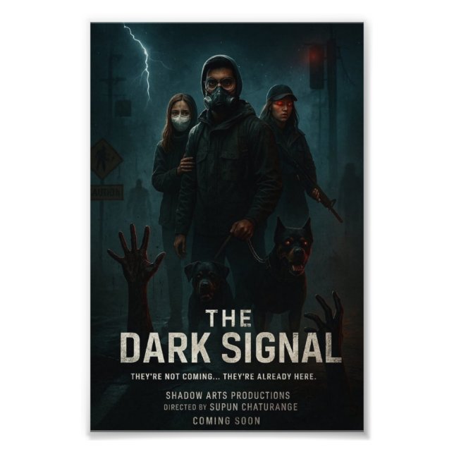 Vistare i Mörken" Fototryck (Framsidan)