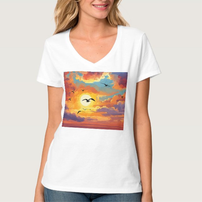 Vistare ovanför t shirt (Framsida)