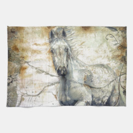 Vistare tvärs över stäppan kökshandduk